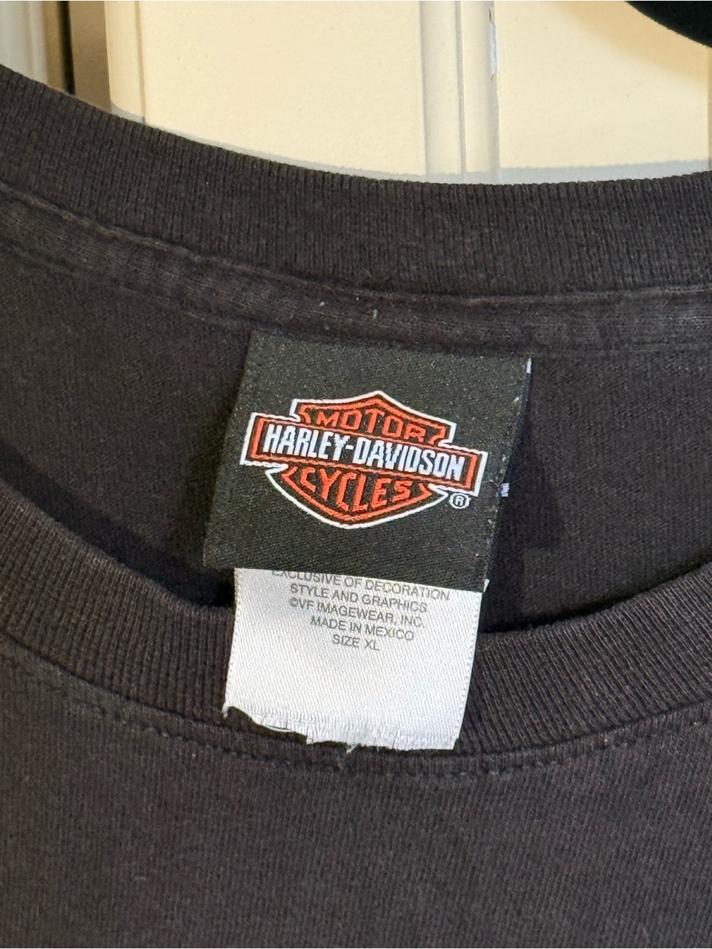 RARE Harley-Davidson Black Tank with Embroidered Logo - Picture 5 of 6